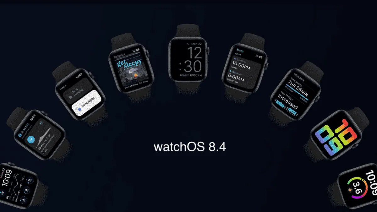 Apple rolls out watchOS 8.4 to fix the charging issue