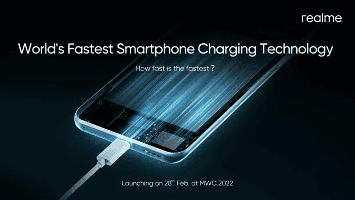 Realme will present world's fastest charging at MWC; Could it go beyond 200W?