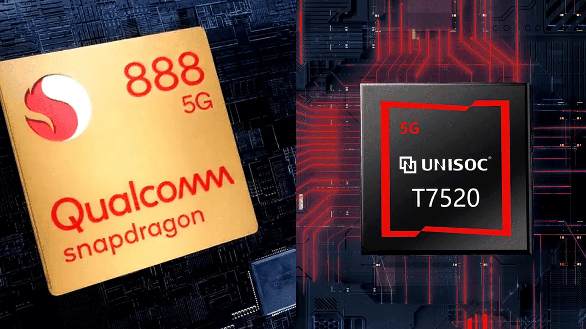 Qualcomm and Unisoc are growing in the chipset segment