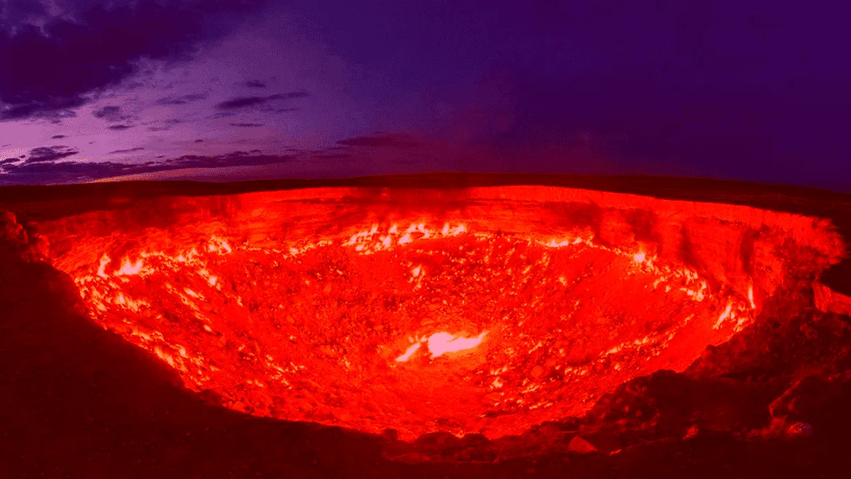 Turkmenistan wants to close the gates of hell