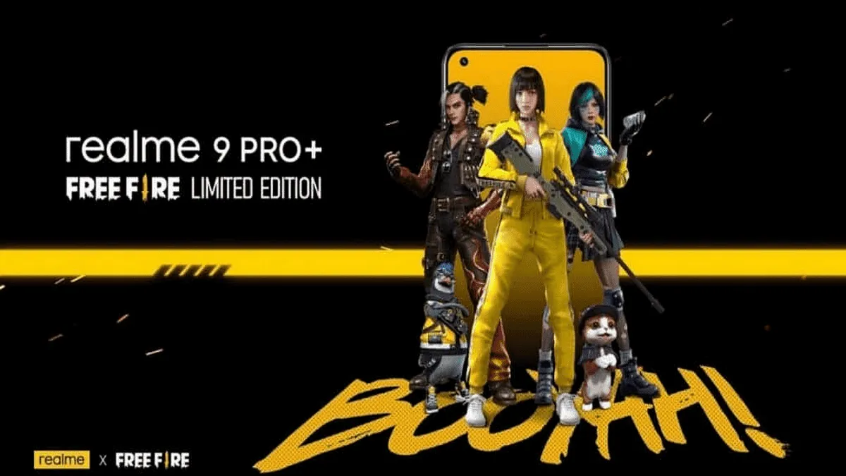 Realme 9 Pro+ Free Fire Limited Edition launched in Thailand