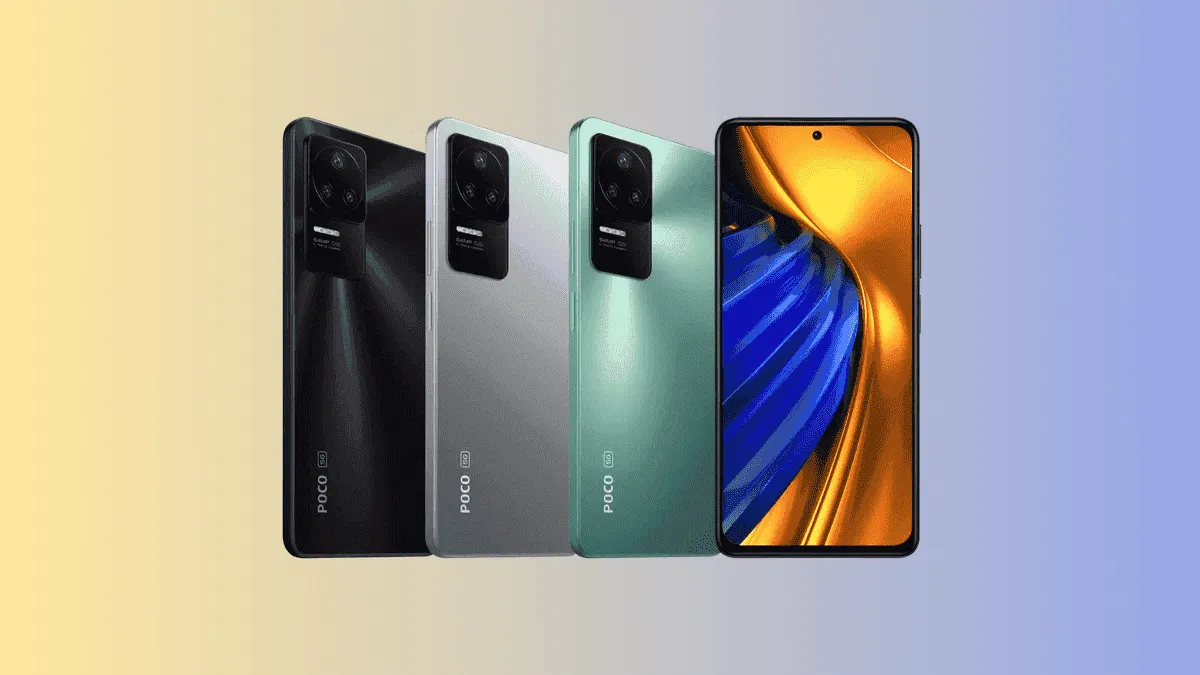 POCO F4 and X4 GT details and price have been revealed