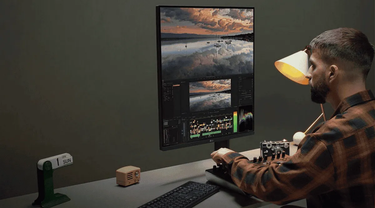 LG DualUp 28-inch display with 16:18 aspect ratio in US