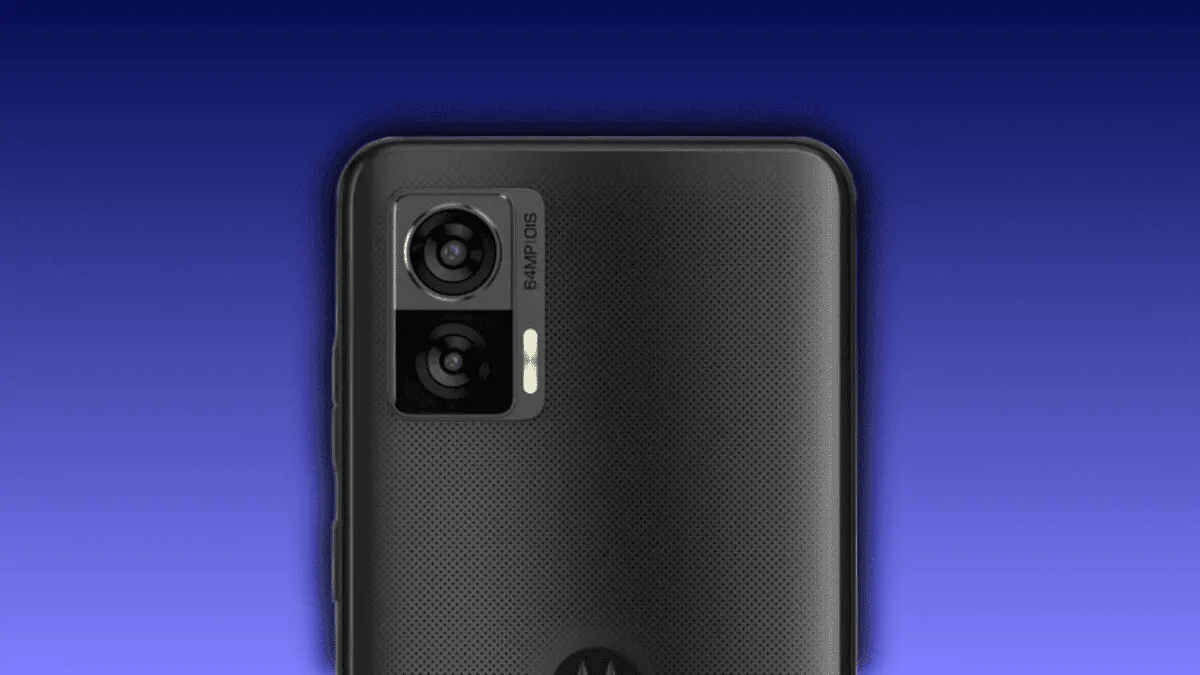 Motorola Edge 30 Lite leaked image confirms design