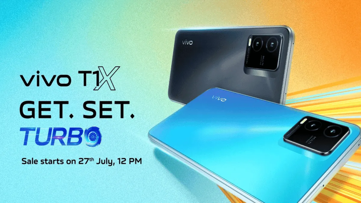 Vivo T1x Goes On Sale In India Today, Will Be Available On Flipkart