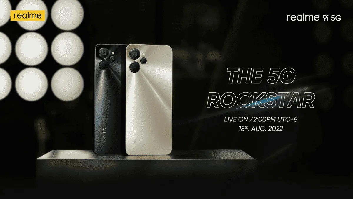 Realme 9i 5G coming with 90Hz screen and 5000mAh battery
