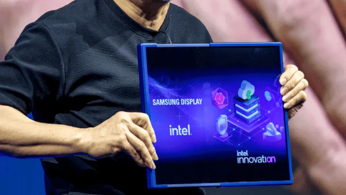 Samsung and Intel showcase upcoming rollable PC