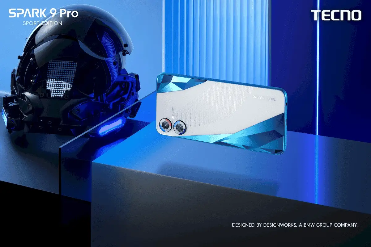 Tecno Spark 9 Pro Sport Edition arrives with BMW's Designworks