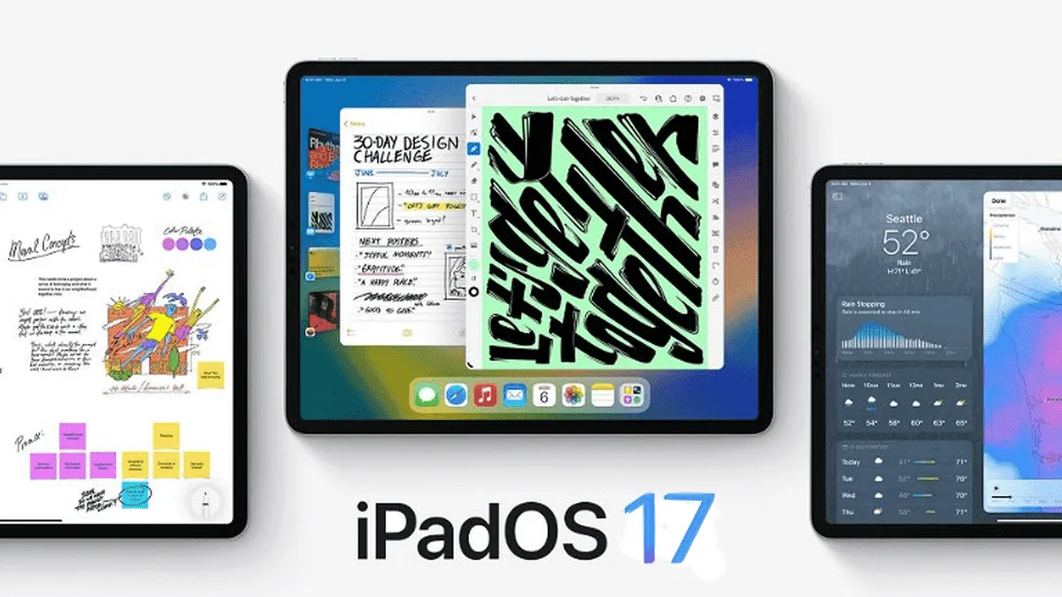 iPadOS 17 to improve the experience on bigger iPad Pro models