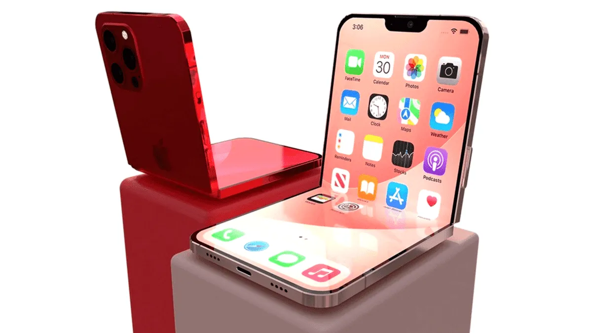 The iPhone has been modded into a foldable! But beware it's haunted!