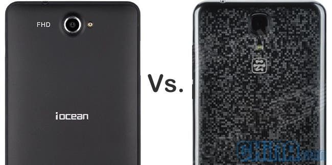 iOcean G7 Vs UMi Cross, quad-core or octacore phablet?