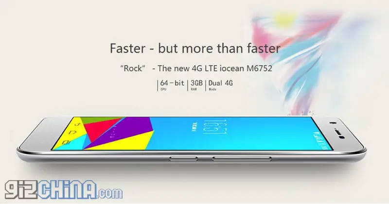 iOcean M6752 ‘Rock’ Antutu benchmarks