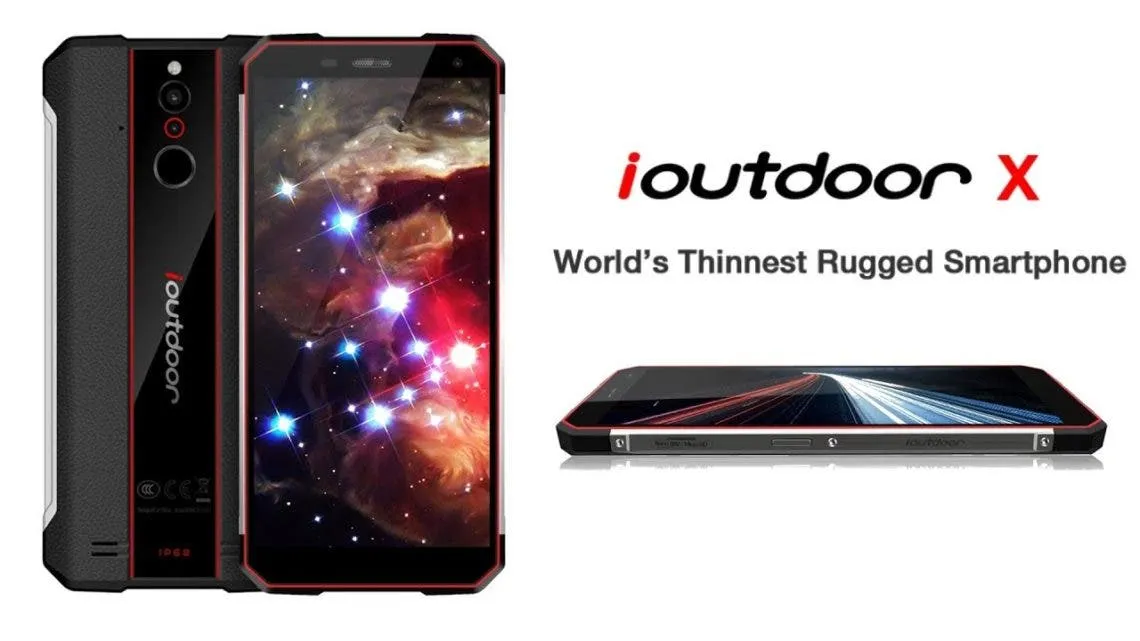 World's thinnest rugged phone IOUTDOOR X available on Coolicool