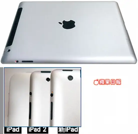 iPad 3 Images Show Rear Camera But No Flash