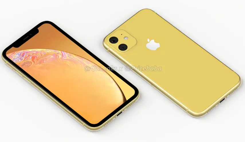 Apple iPhone XR (2019) with dual rear camera leaks in HD renders