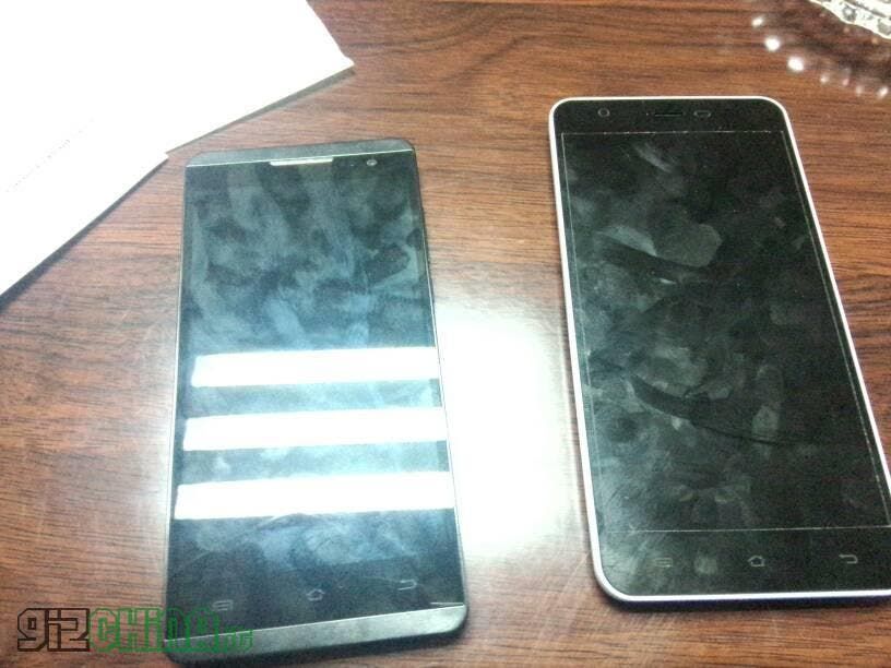 Leaked photos of the JiaYu S3 and JiaYu F2 LTE phones