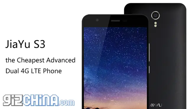 JiaYu S3 officially listed on Chinese site from $145