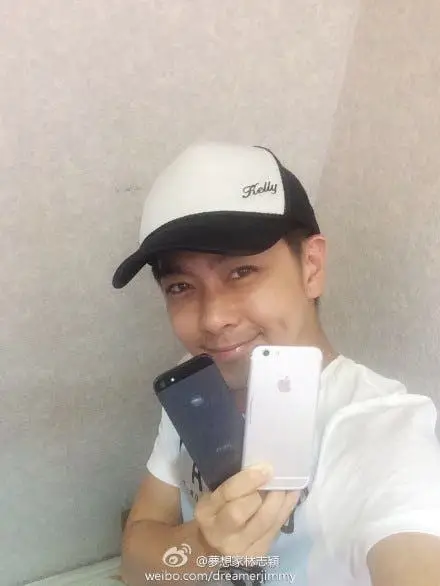 iPhone 6 surfaces again in the hands of Chinese pop star