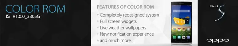 Oppo Launches International version of Color ROM for the Oppo Find 5
