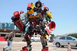 Scrap Metal Transformers Take Over Hainan