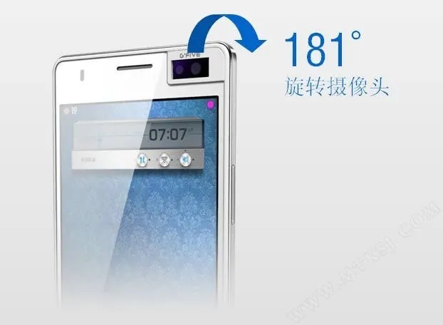 GFive Kivu A7 get’s a 181 degree rotating 13 mega-pixel camera