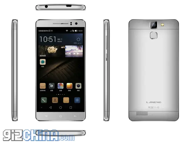 64bit Landvo L600s looks like a Huawei Ascend Mate 7