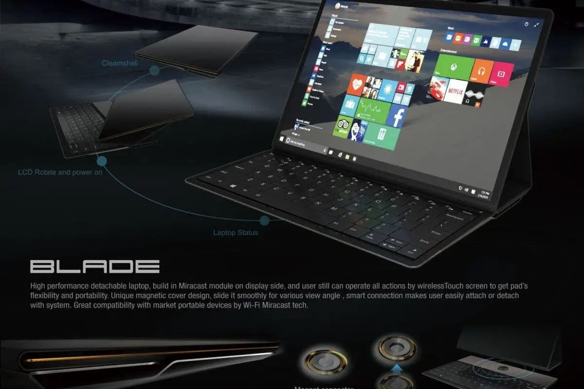 Lenovo Blade Concept is the 2-in-1 PC you've been searching for