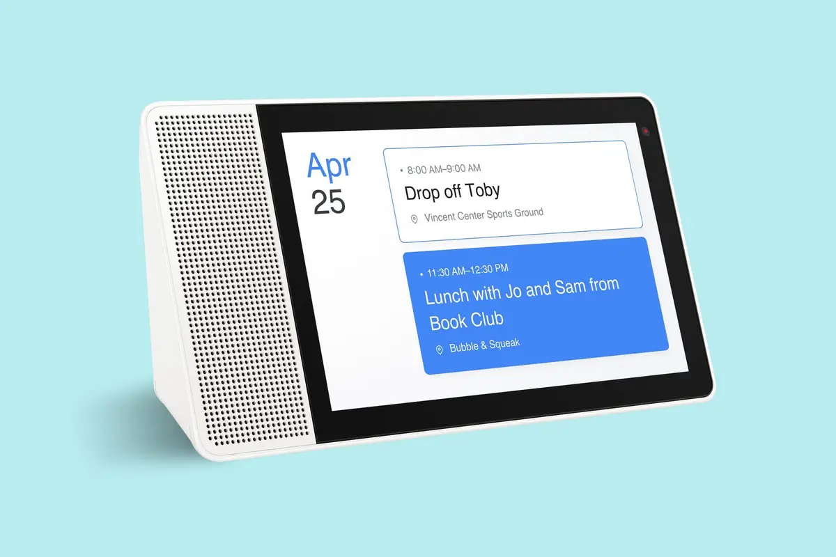 Lenovo adds Google Home Hub features on Smart Displays