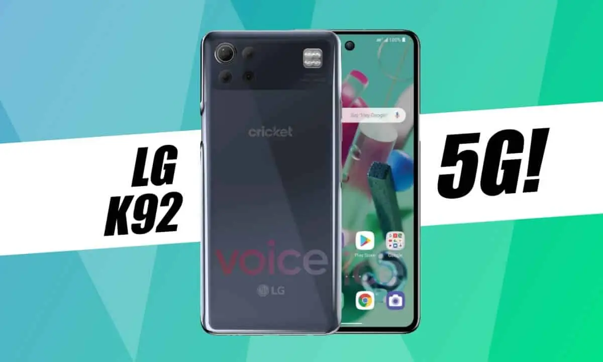 The technical characteristics of the LG K92 5G have leaked
