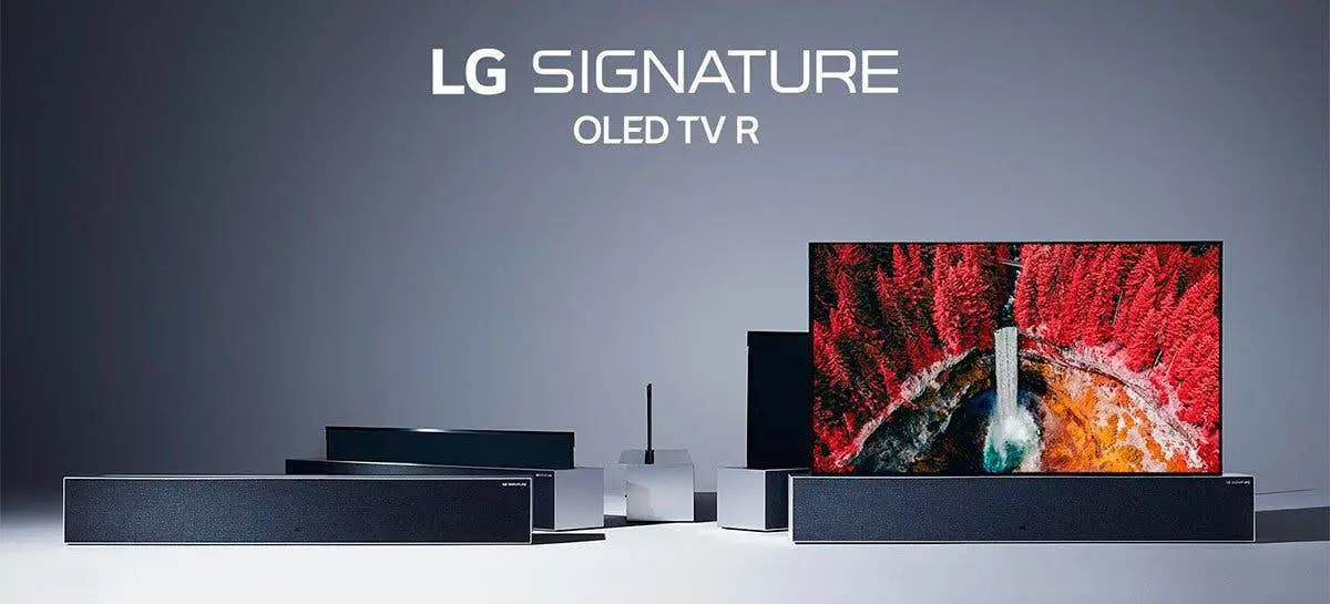 LG Signature OLED R TV is now available with 65-inch rollable screen and $87,000 price tag