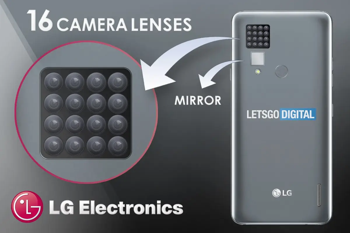 LG patents a smartphone with 16 camera lenses
