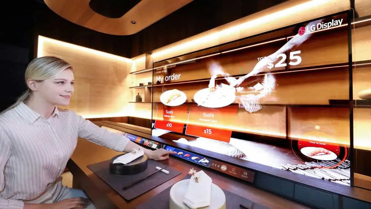LG transparent OLED TVs may be the perfect panels for bedrooms