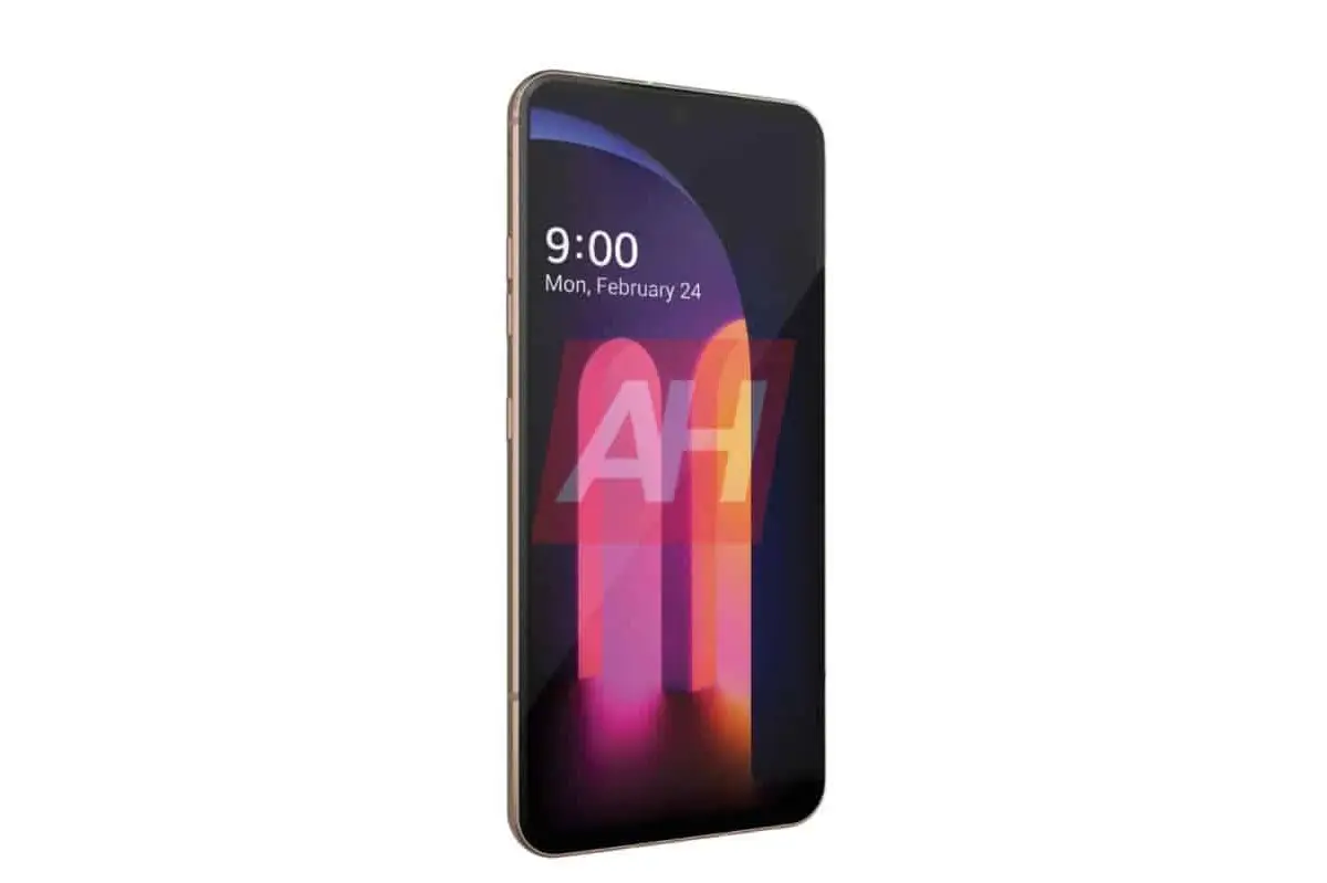 LG V60 ThinQ caught in a press render