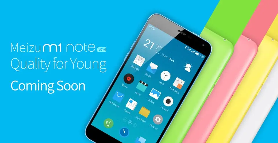 Official international version of the Meizu m1 note coming soon