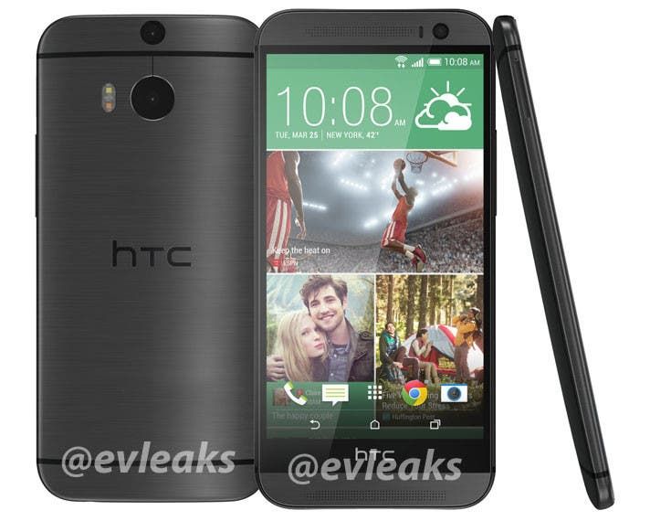 HTC One 2014 now leaks in grey