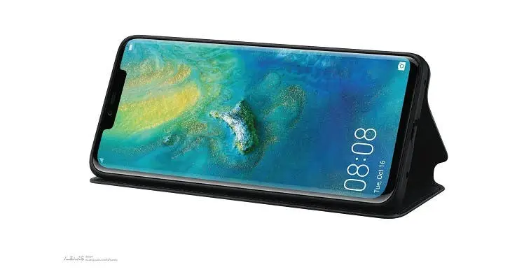 Huawei Mate 20 Pro high quality renders leak from case maker