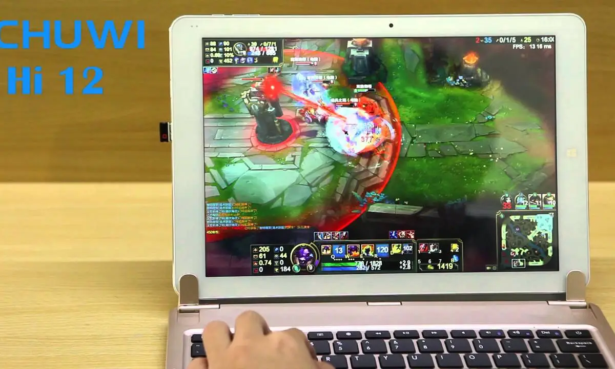 Chuwi Hi12 officially launched with gaming video