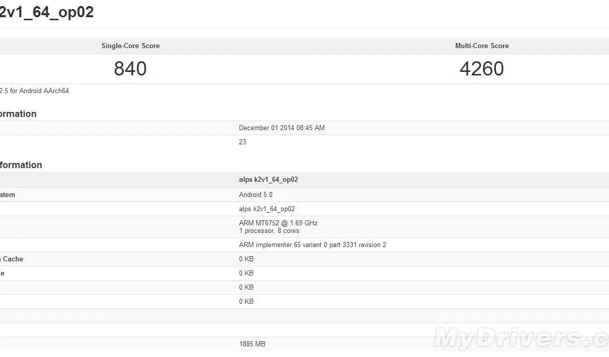 Mystery MT6752 phone hits Geekbench running Android 5.0, rumoured to be new Meizu