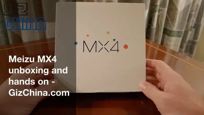 Video: Meizu MX4 unboxing and hands on English