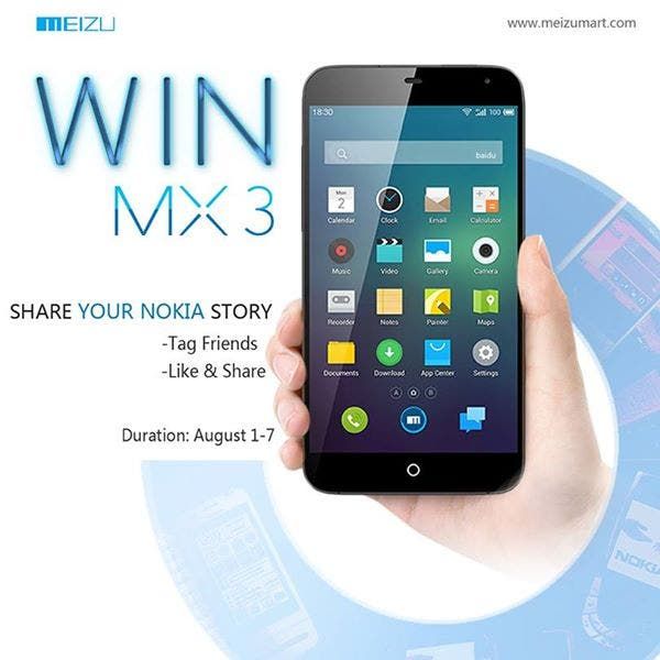 Meizu MX3 up for grabs in international giveaway!