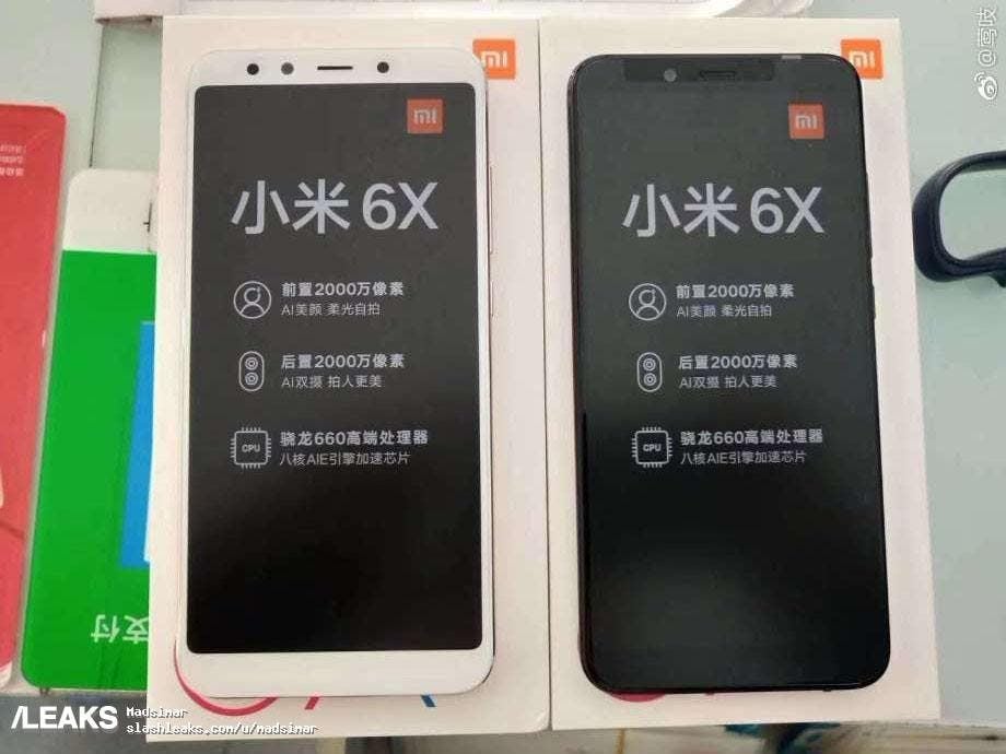 Xiaomi Mi 6X Leaks a Day Before the Unveiling