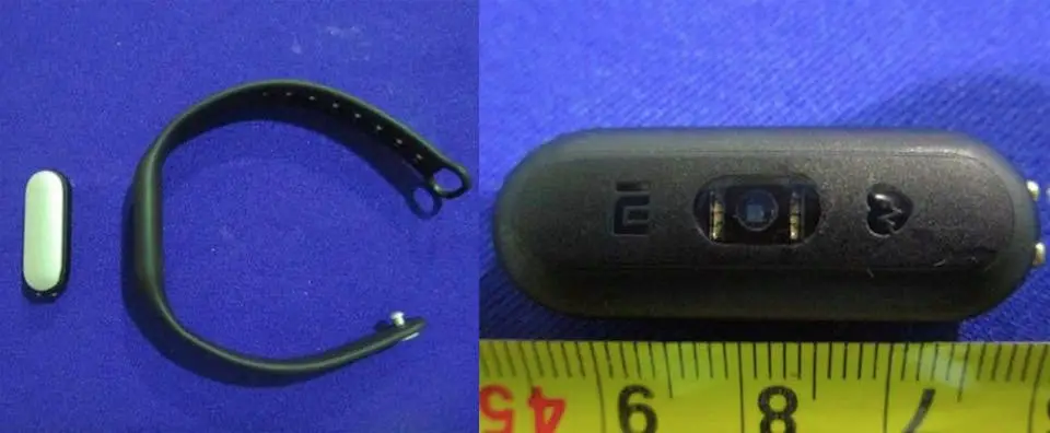 New spy photos of the Xiaomi Mi Band 1S reveal heart monitor