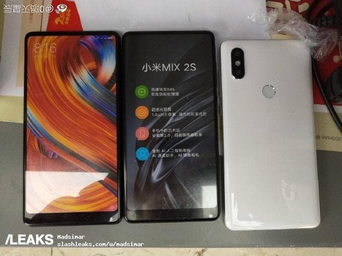 Xiaomi Mi Mix 2S Leaks Hours Before Launch