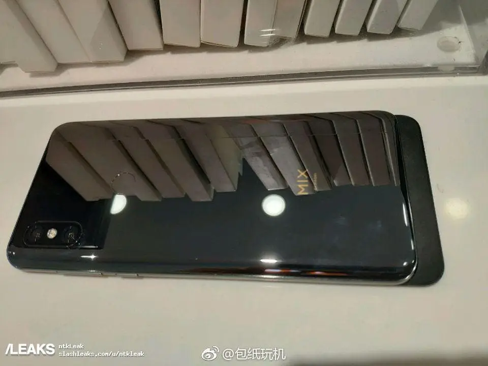 Xiaomi Mi Mix 3 Real Device and specs leaked