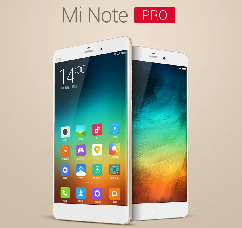 Xiaomi Mi Note Pro and MiTV 3 could come at the end of the month!
