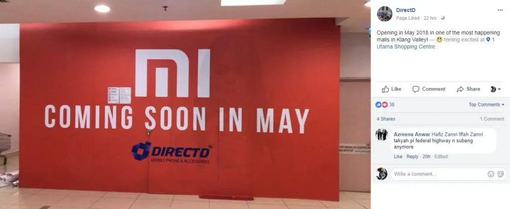 More Xiaomi stores to come in Malaysia
