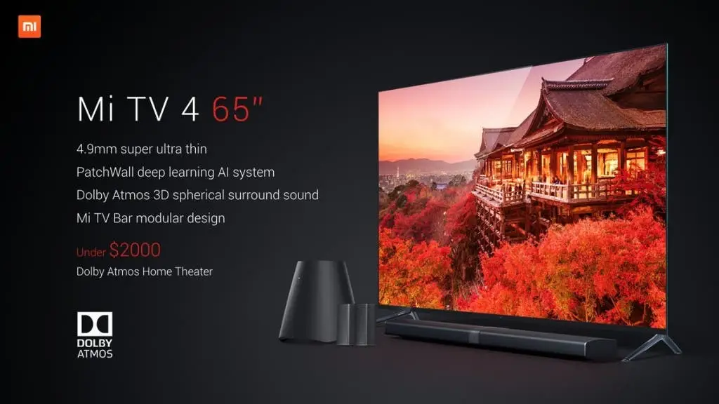 Xiaomi plans to launch its Mi TV 2017 models in China, on May 18