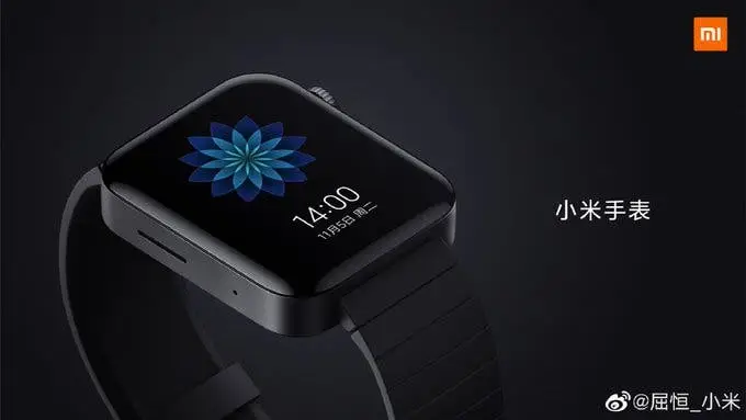 Xiaomi's Mi watch surfaces in live demo, can run apps like WeChat and Alipay