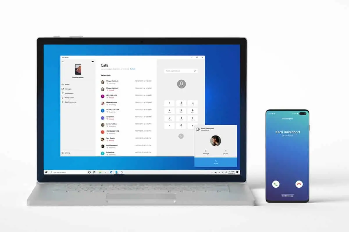 Finally you can make calls from Windows PC with Android