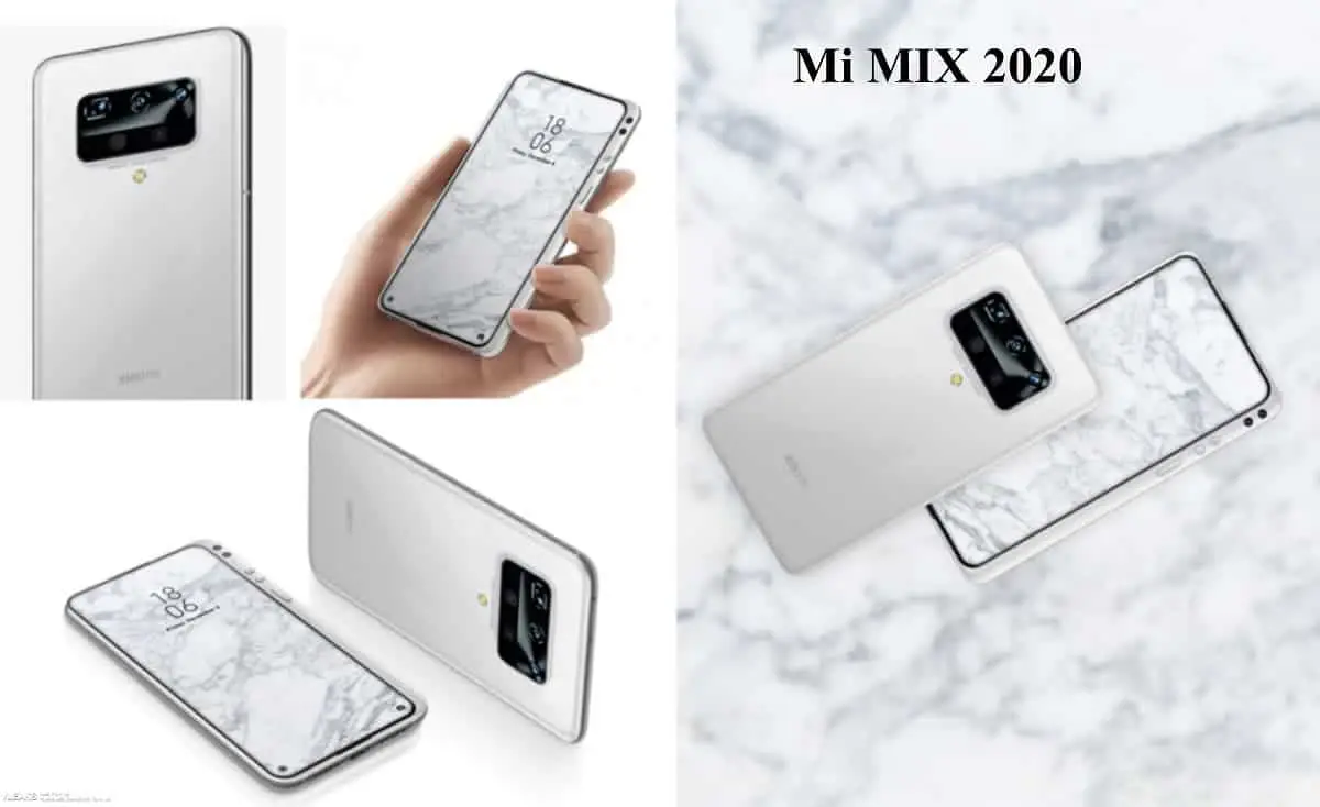 Xiaomi Mi MIX 2020: leaked images show a whole new design